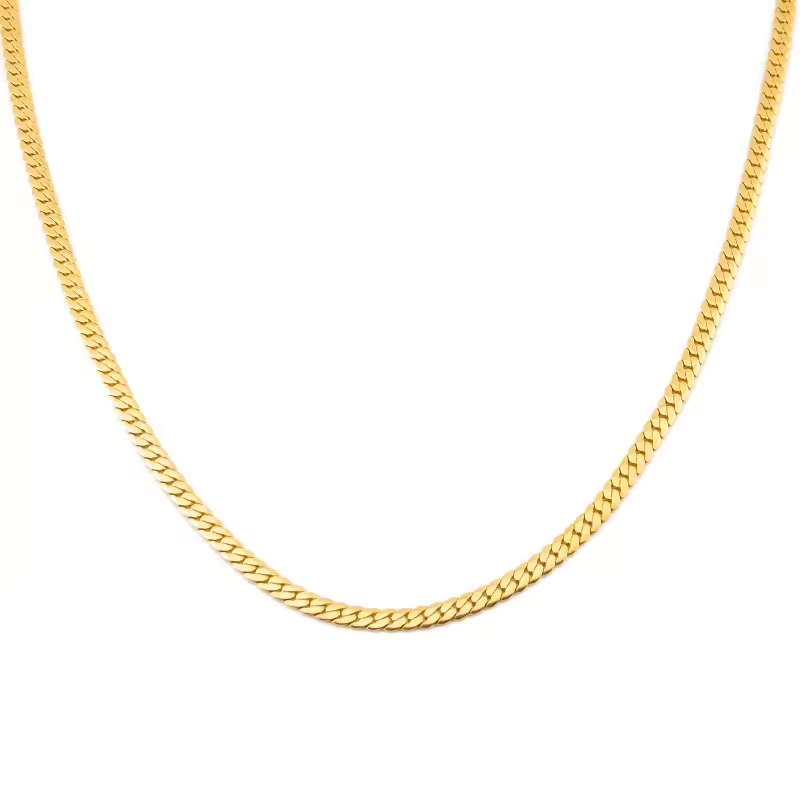 Cadena Cubana Gold - 5mm