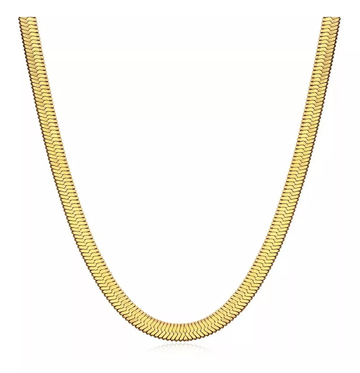 Cadena Serpiente Oro 4mm